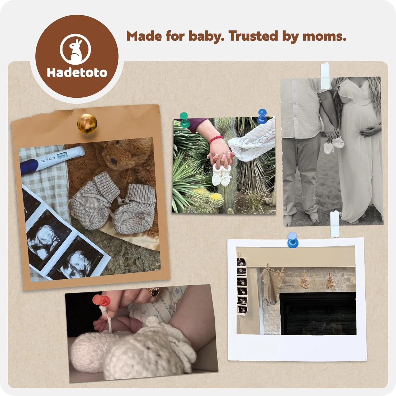 کفش بوت نوزادی Hadetoto مدل 2686-booties کفش بوت نوزادی Hadetoto مدل 2686-booties