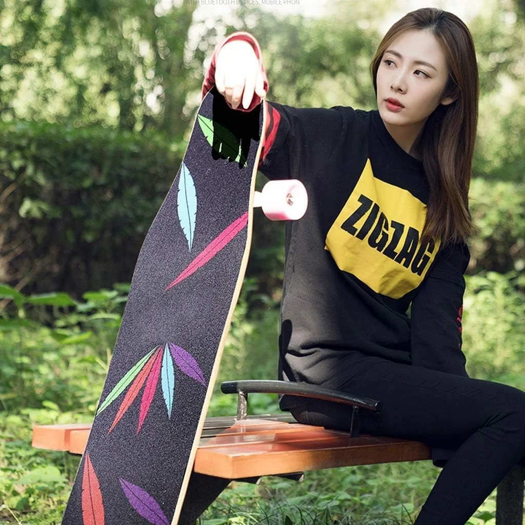 لانگ بورد کامل ZAIHW Freestyle Elite Drop Through Cruiser برای مبتدیان و حرفه ای ها، بهترین هدیه لانگ بورد کامل ZAIHW Freestyle Elite Drop Through Cruiser برای مبتدیان و حرفه ای ها، بهترین هدیه