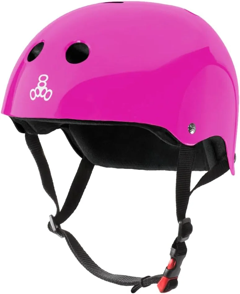 کلاه ایمنی تریپل ایت مدل Certified Sweatsaver برای اسکیت برد، BMX، رولر دربی و اسکیت غلتکی