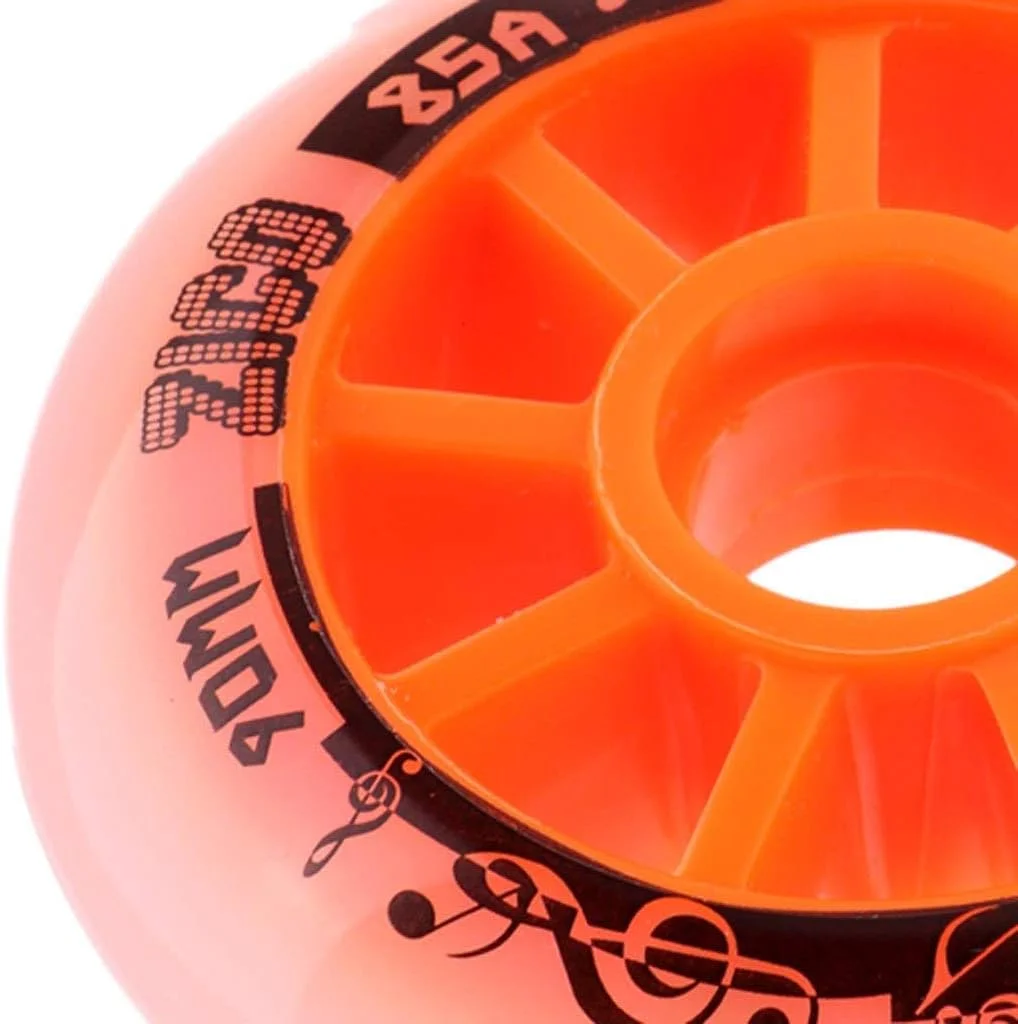 چرخ اسکیت SGerste PU مناسب فضای باز، چرخ های سرعتی جایگزین - 4 رنگ