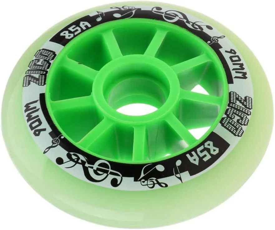 چرخ اسکیت SGerste PU مناسب فضای باز، چرخ های سرعت جایگزین - 4 رنگ