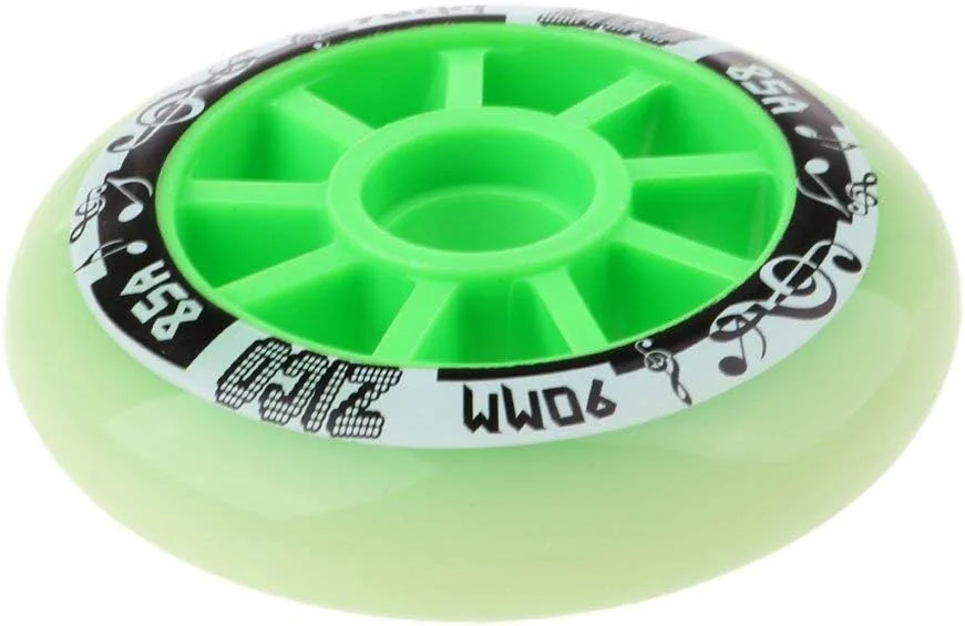 چرخ اسکیت SGerste PU مناسب فضای باز، چرخ های سرعت جایگزین - 4 رنگ