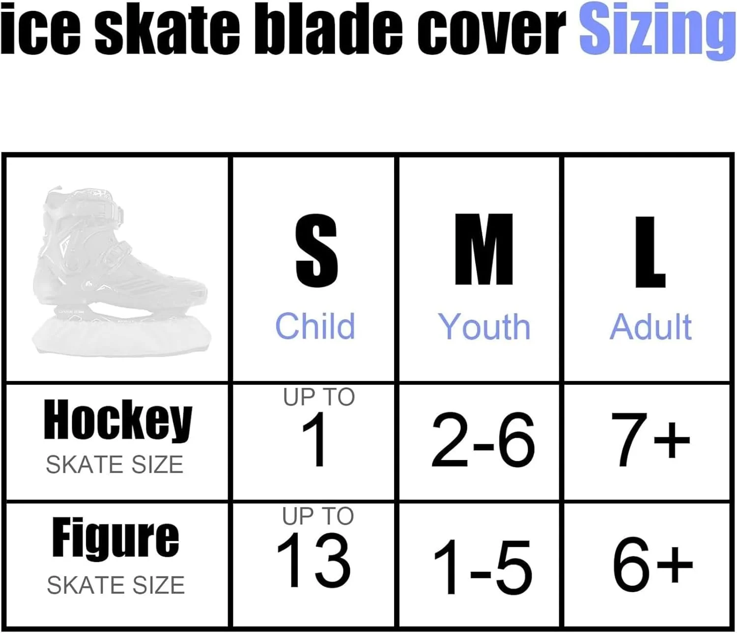 روکش تیغه اسکیت یخی THE WHITE SHOP، محافظ اسکیت، محافظ برای اسکیت های هاکی، اسکیت های نمایشی و اسکیت های یخی، روکش خیس کننده اسکیت برای کودکان، جوانان، بزرگسالان - مردان، زنان، پسران، دختران (رنگ: مشکی، سایز روکش تیغه اسکیت یخی THE WHITE SHOP، محافظ اسکیت، محافظ برای اسکیت های هاکی، اسکیت های نمایشی و اسکیت های یخی، روکش خیس کننده اسکیت برای کودکان، جوانان، بزرگسالان - مردان، زنان، پسران، دختران (رنگ: مشکی، سایز