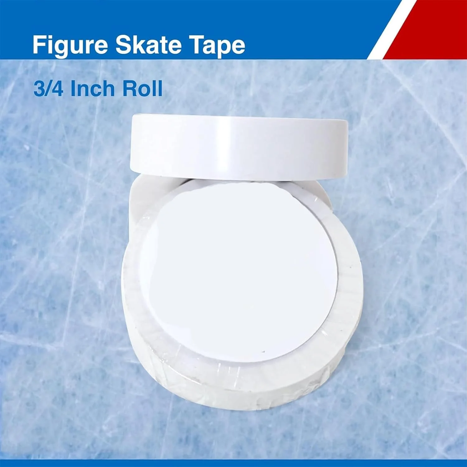 نوار محافظ اسکیت سفید THE WHITE SHOP - رول 65 فوتی بلندتر برای محافظت از بوت های اسکیت چرمی بدون نیاز به پولیش و محکم نگه داشتن بندها.