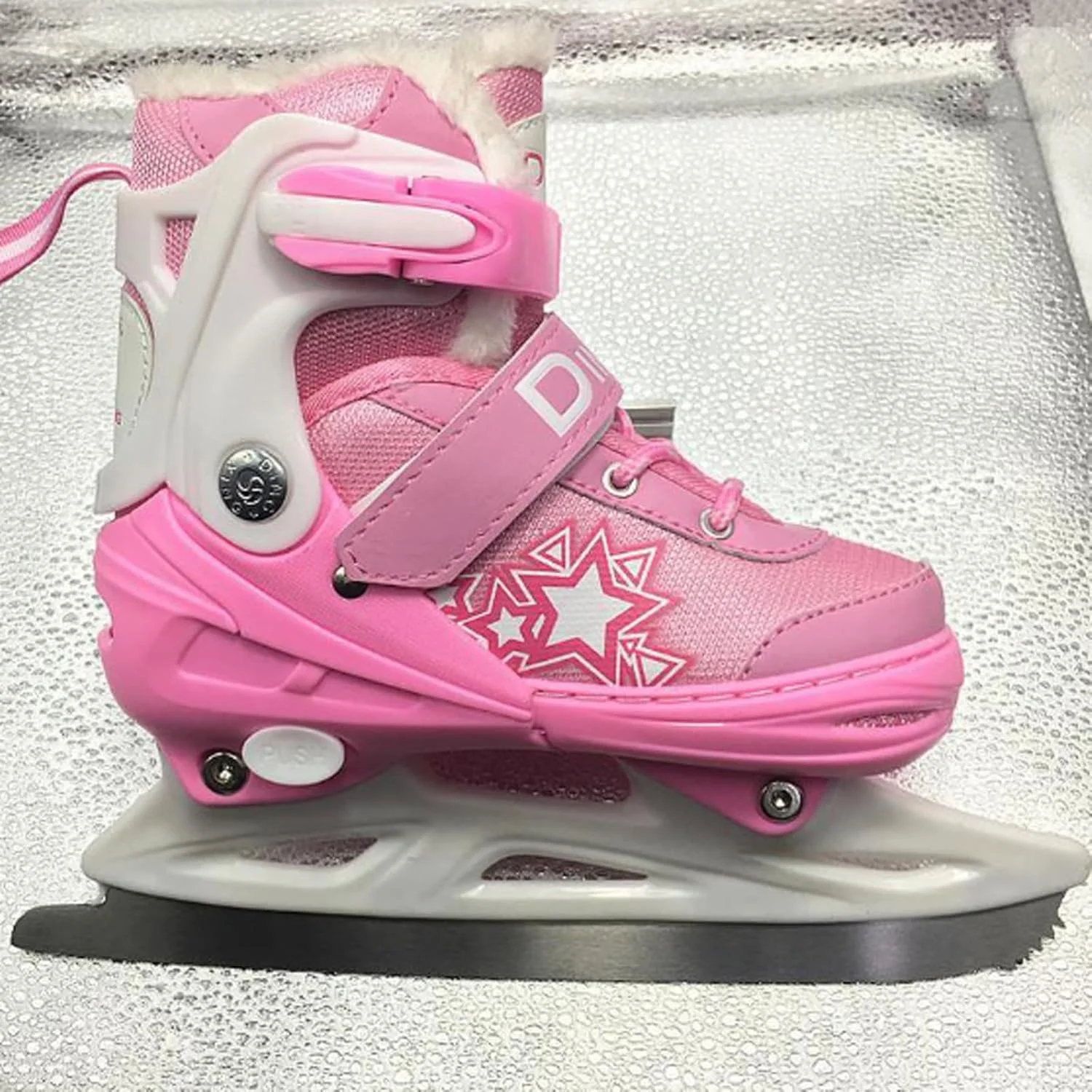 اسکیت یخی نمایشی برای دختران و پسران | سایزها: سایز S 31-34، سایز M 35-38، سایز L 39-42 | اسکیت با قابلیت تنظیم 4 سایز | چهار رنگ