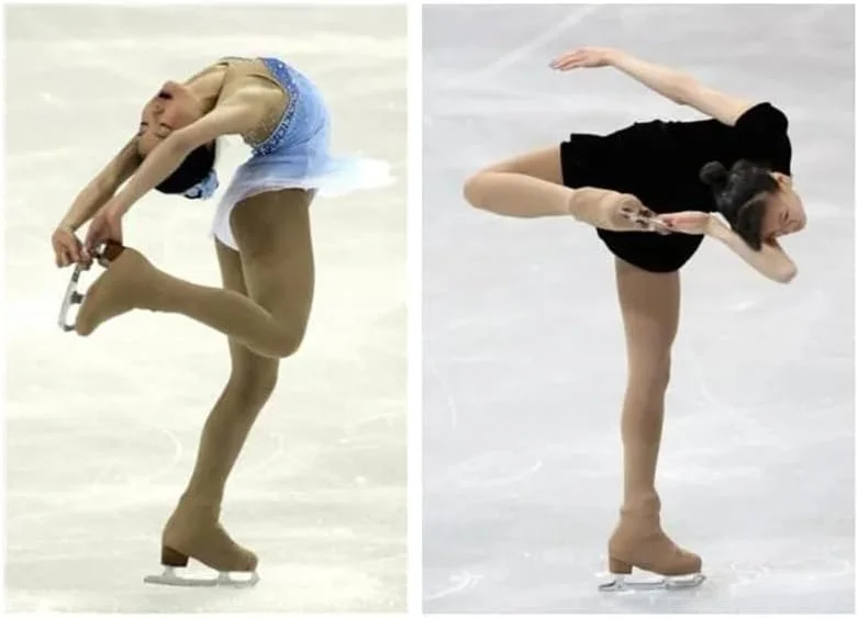 جوراب شلواری اسکیت روی یخ SSZYace مدل Over The Boote سایز XS S M L جوراب شلواری اسکیت روی یخ SSZYace مدل Over The Boote سایز XS S M L