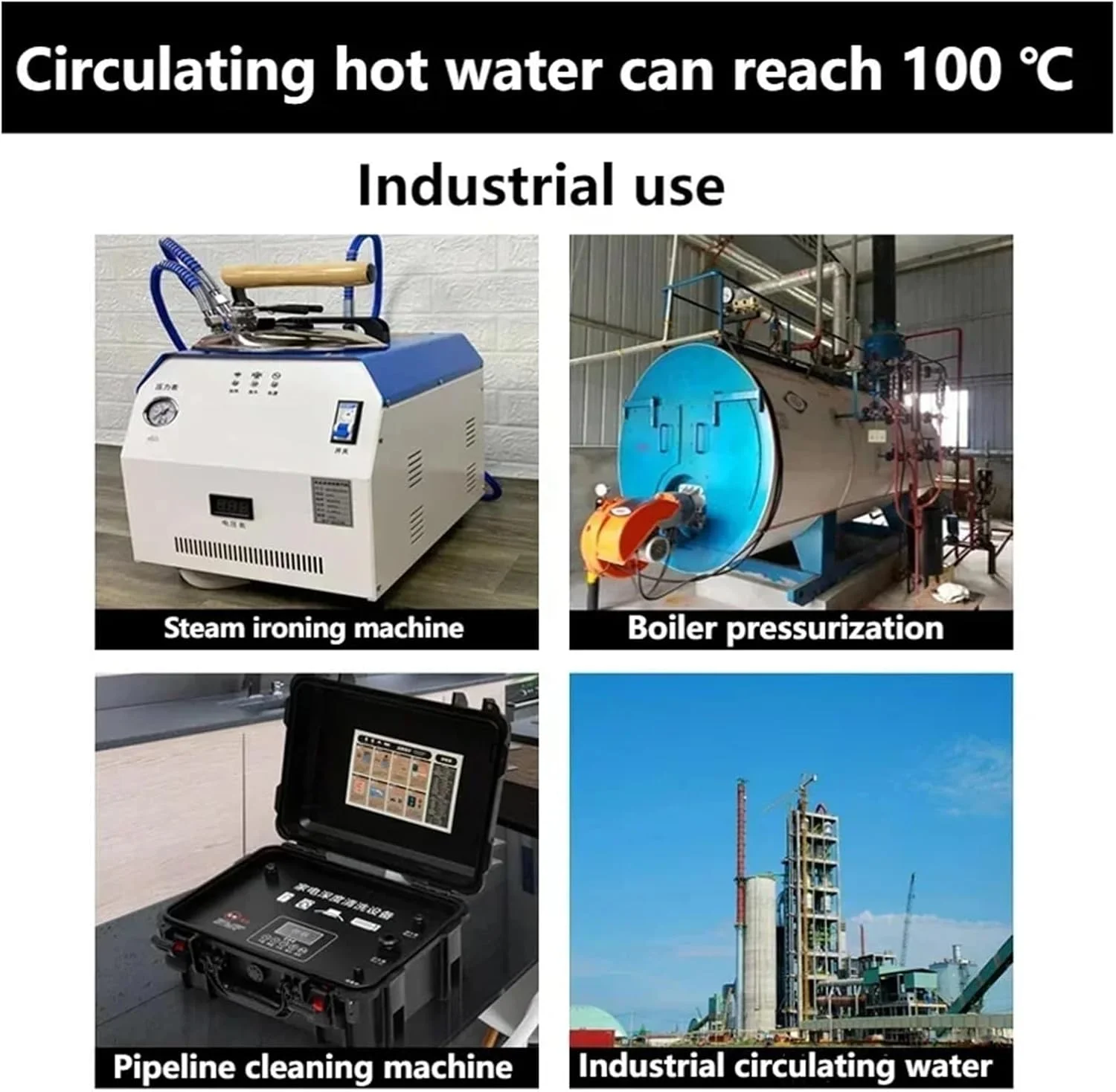 پمپ دیافراگمی، 1/2 اینچ 24 ولت 100 وات 7 لیتر پمپ دیافراگمی برقی خود مکش، تست فشار آب مقاوم در برابر درجه حرارت بالا خانگی (خودکار)