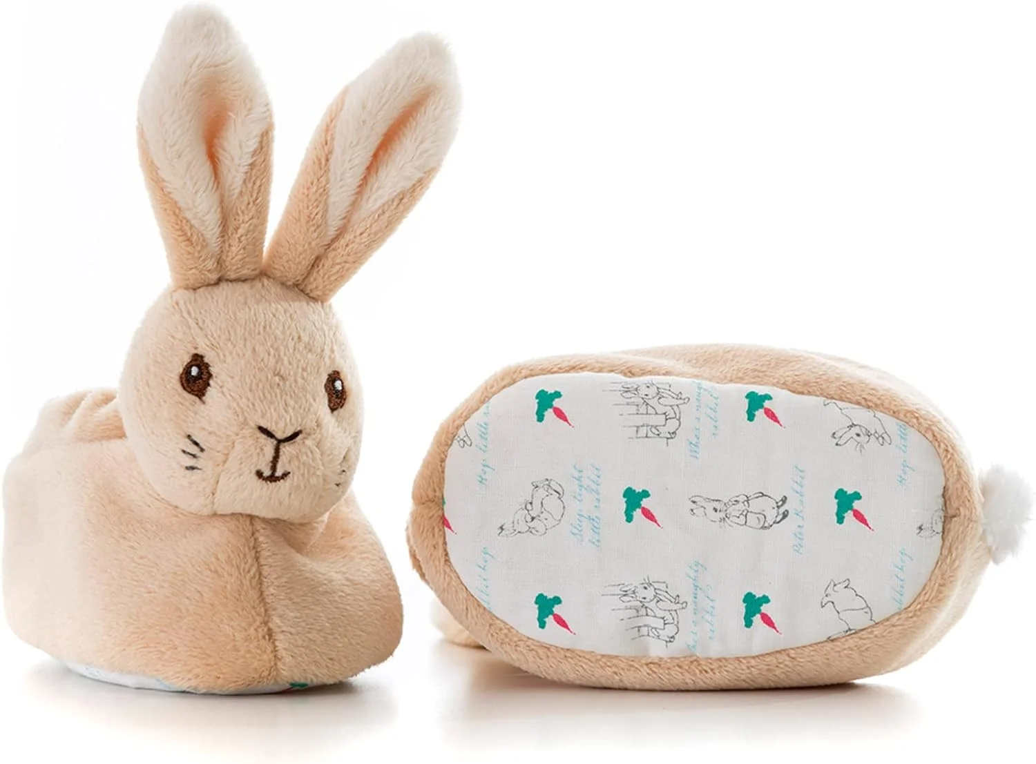 پاپوش نوزادی رسمی پیتر خرگوشه Rainbow Designs - کفش های گهواره نوزادی برای پسران و دختران - دمپایی نوزادی یونیسکس