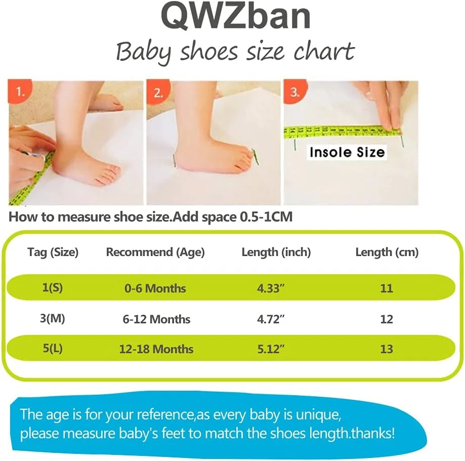 کفش‌های تخت مری جین دخترانه QWZban با پاپیون و زیره نرم ضد لغزش از جنس چرم PU، مناسب نوزادان و کودکان نوپا، اولین قدم‌ها، مهمانی، کریسمس و کفش‌های مجلسی