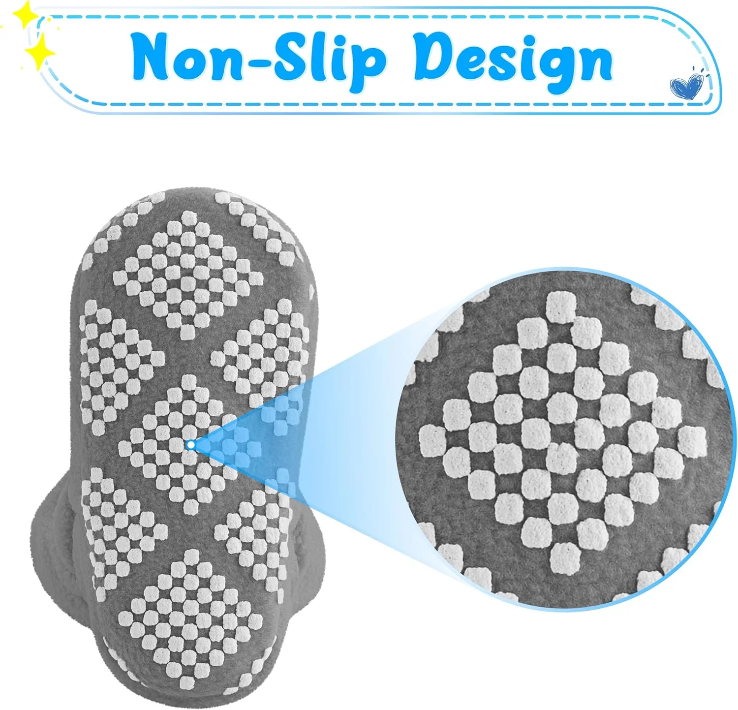 پاپوش های پشمی نوزادی Pro Goleem - دمپایی های گرم و نرم نوزاد، پوشیدن آسان، پاپوش های نرم نوزادی ضد لغزش و قابل تنظیم برای پسران و دختران