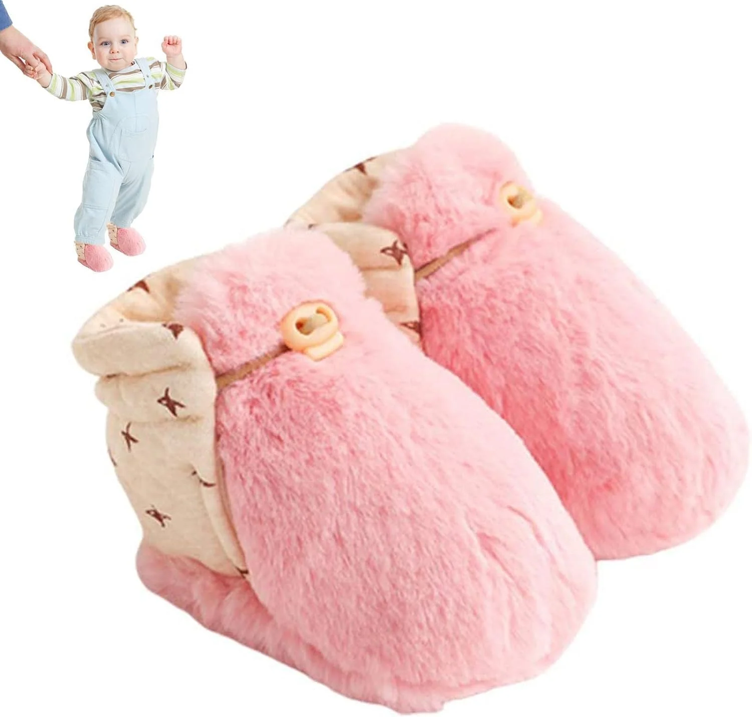 پاپوش نوزادی پولیشی | کفش های برفی نوزادی پولیشی دخترانه | پاپوش های نرم پنبه ای | پاپوش های گرم پنبه ای نوزادی پسرانه | پاپوش های دخترانه