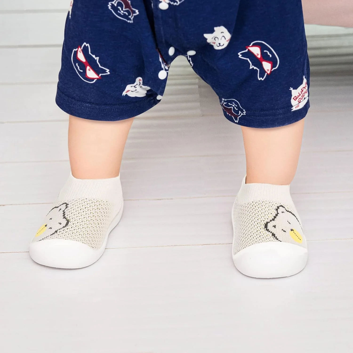 جوراب کفشی نوزاد نوپا ضد لغزش، دمپایی روفرشی، توری نخی تنفسی، زیره سبک وزن، مناسب نوزاد پسر، دختر، بچه ها و کودکان جوراب کفشی نوزاد نوپا ضد لغزش، دمپایی روفرشی، توری نخی تنفسی، زیره سبک وزن، مناسب نوزاد پسر، دختر، بچه ها و کودکان