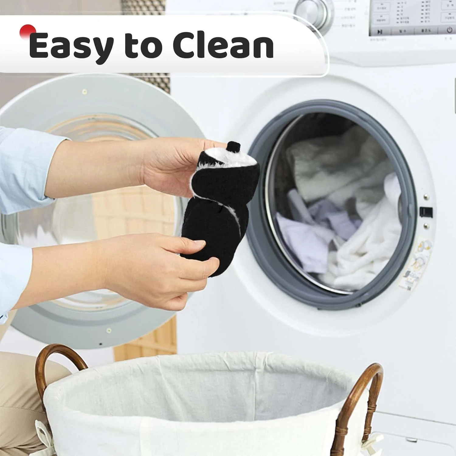 پاپوش نوزادی پشمی Pro Goleem، جوراب روفرشی گرم و نرم نوزاد، کفش جورابی که به راحتی پوشیده می شود، بوت های نوزادی ضد لغزش و قابل تنظیم، هدیه ای مناسب برای نوزادان دختر و پسر