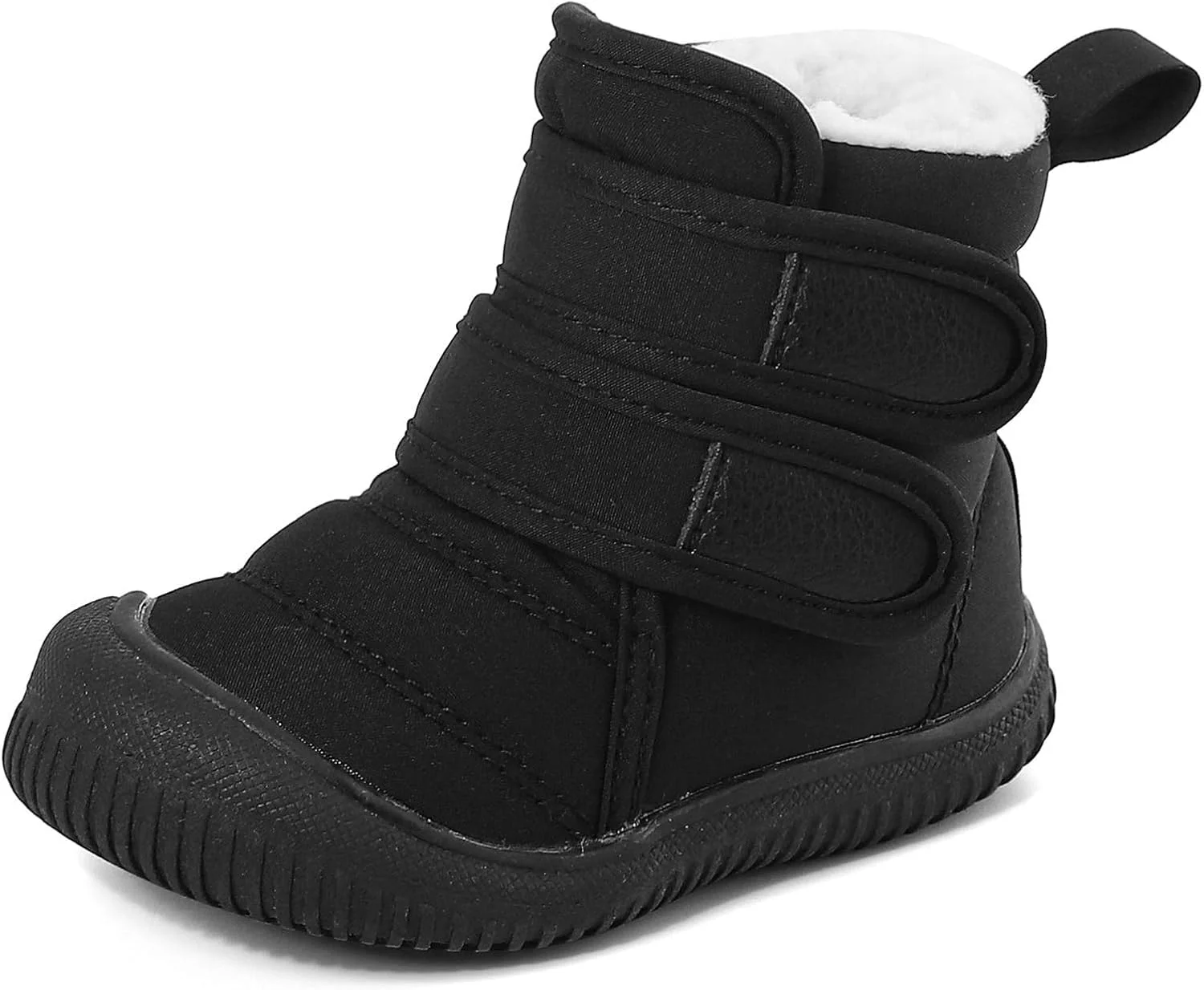 بوت های زمستانی مخملی گرم نوزادی MASOCIO، ضد لغزش، سایز 19-27 اروپا بوت های زمستانی مخملی گرم نوزادی MASOCIO، ضد لغزش، سایز 19-27 اروپا