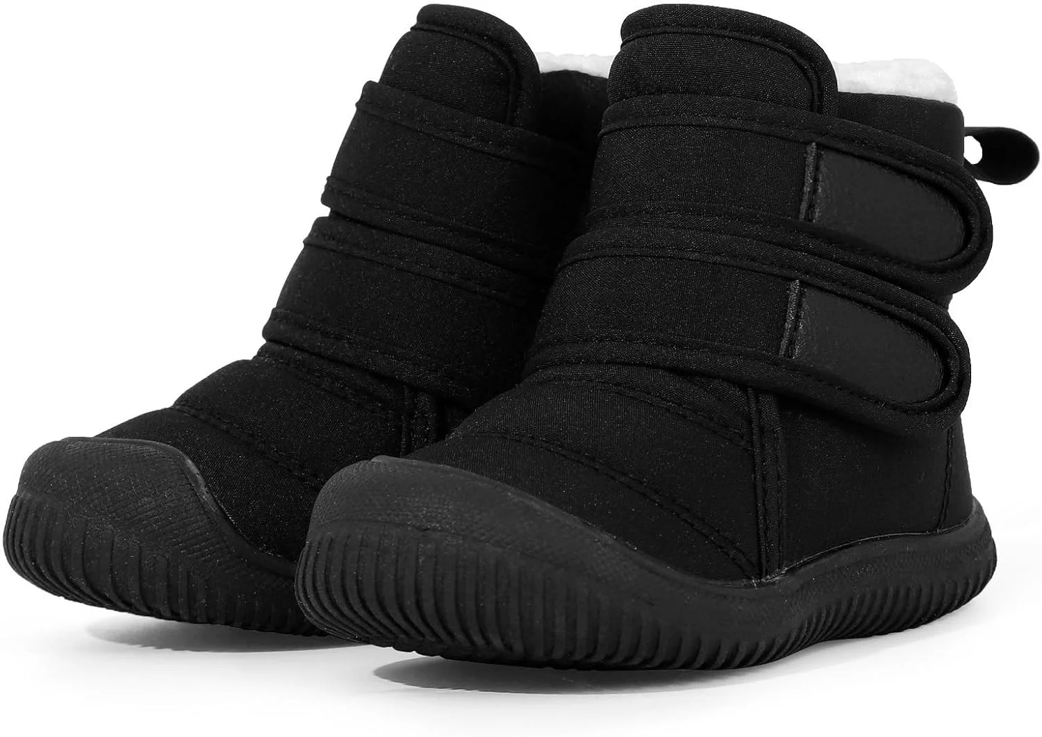 بوت های زمستانی مخملی گرم نوزادی MASOCIO، ضد لغزش، سایز 19-27 اروپا بوت های زمستانی مخملی گرم نوزادی MASOCIO، ضد لغزش، سایز 19-27 اروپا