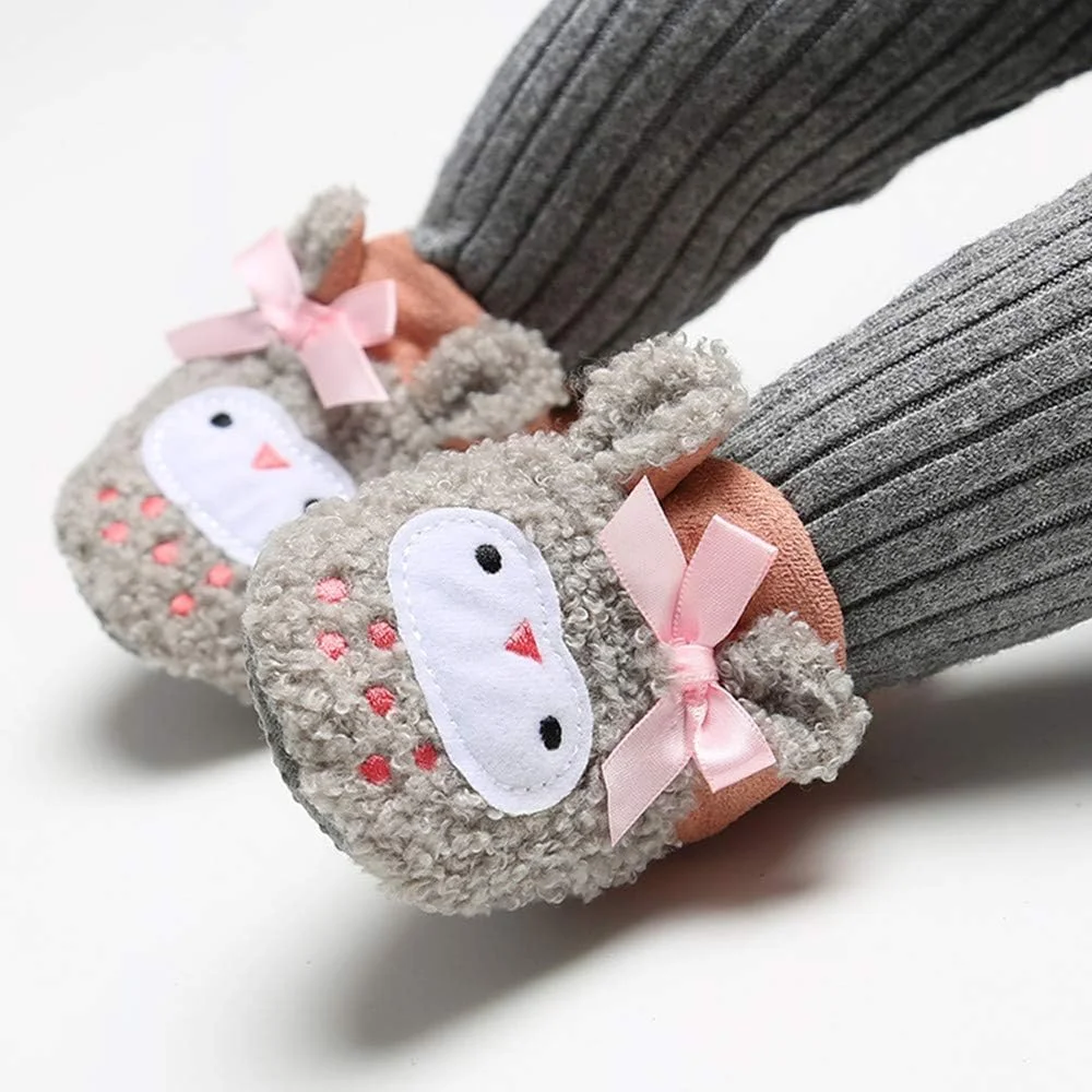 جوراب پاپوش نوزادی پسرانه دخترانه LAFEGEN با آستر نرم و ضد لغزش مناسب نوزاد تازه متولد شده تا 18 ماه