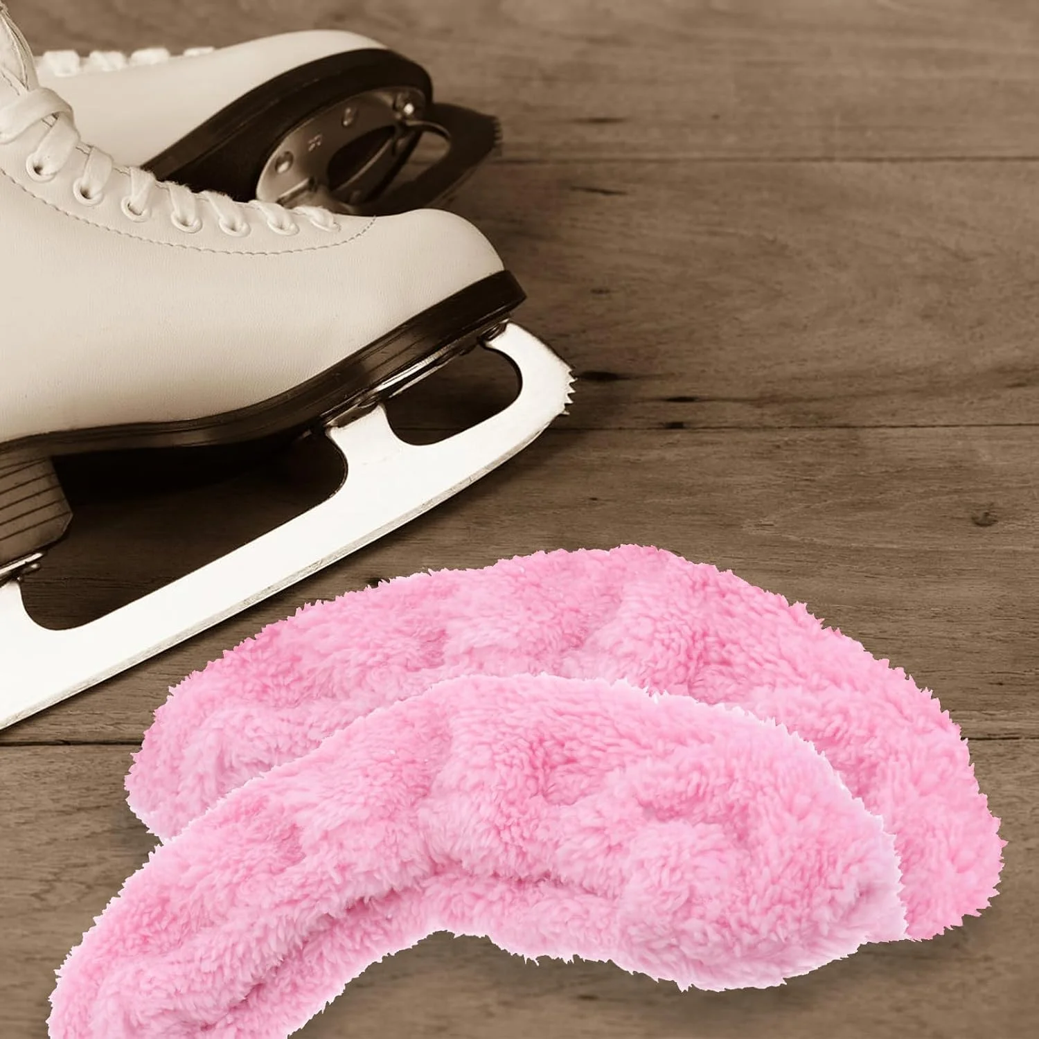 کاور اسکیت BESPORTBLE، کاور اسکیت روی یخ، حوله هدیه اسکیت برای کودکان و بزرگسالان، محافظ اسکیت روی یخ، محافظ اسکیت، لوازم محافظ الاستیک، اسکیت بورد میوه ای، محافظ صفحه مردانه و زنانه