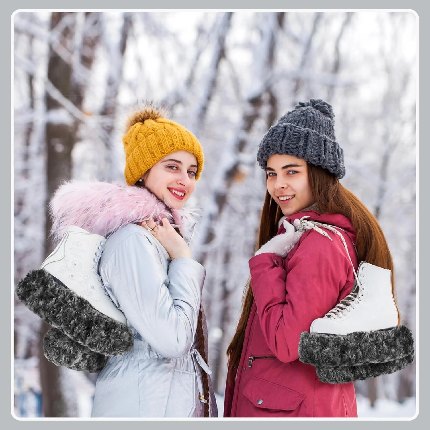 محافظ تیغه اسکیت Gemscream، روکش های فازی تیغه اسکیت، محافظ اسکیت هاکی، محافظ اسکیت نمایشی برای دختران، پسران، جوانان، زنان، مردان و بزرگسالان