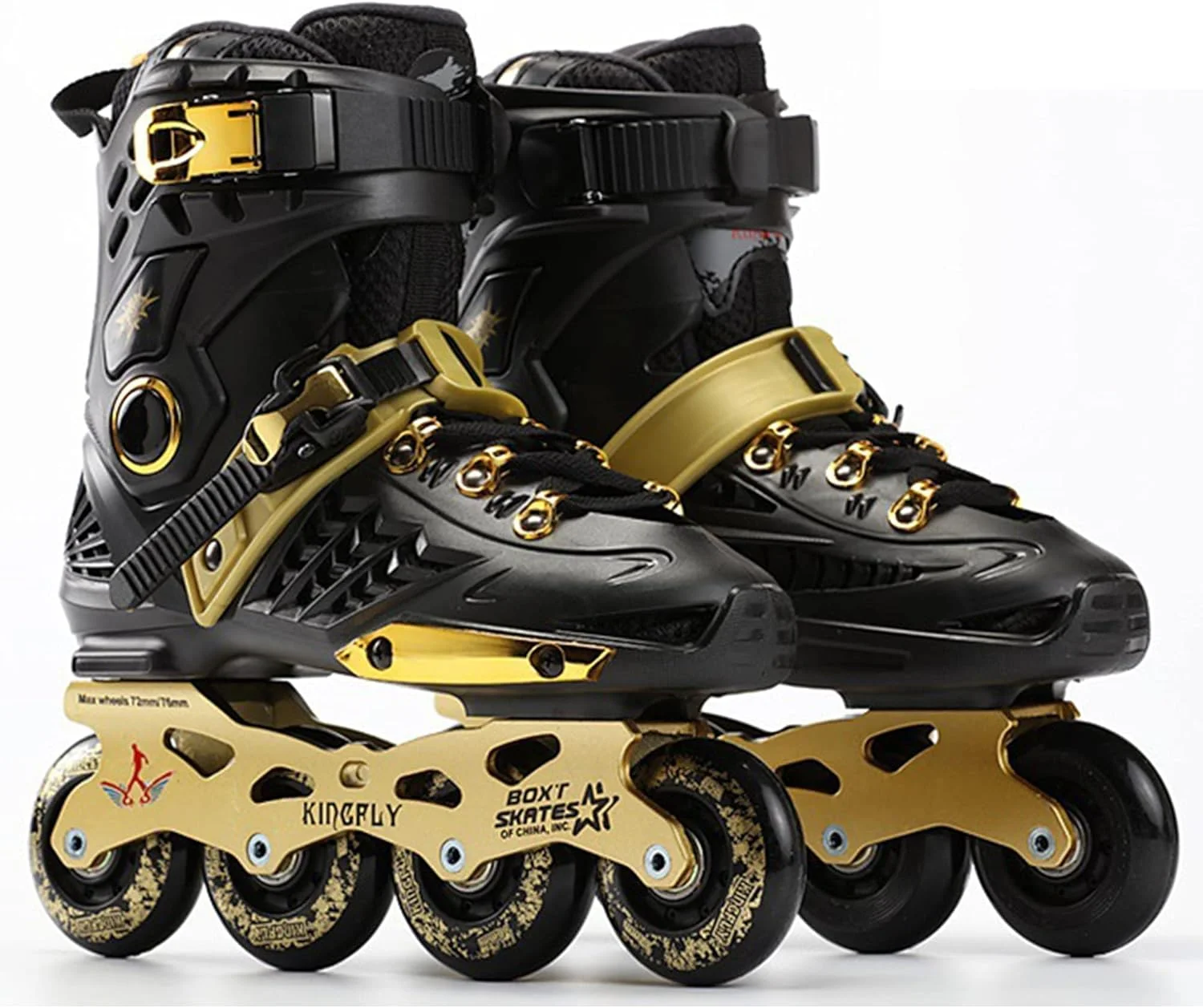 اسکیت های TISTIK Inline برای بزرگسالان، اسکیت های تهاجمی Inline تک ردیفه برای فضای باز و داخل سالن، کفش های اسکیت غلتکی برای ورزش و تناسب اندام مردان و زنان