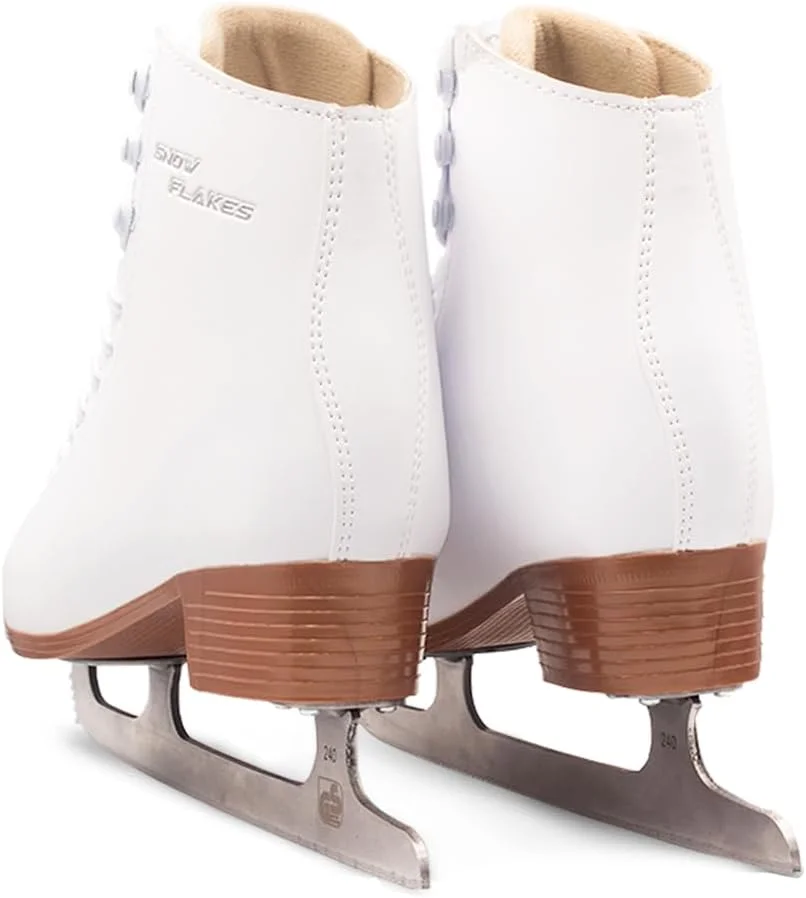 اسکیت های یخی BAUD، اسکیت های یخی زنانه دخترانه، چکمه اسکیت نرم