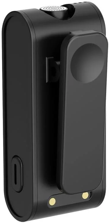 ست میکروفون یقه ای بی سیم دو نفره یولانزی A100 (Type-C و 3.5mm TRS) ست میکروفون یقه ای بی سیم دو نفره یولانزی A100 (Type-C و 3.5mm TRS)