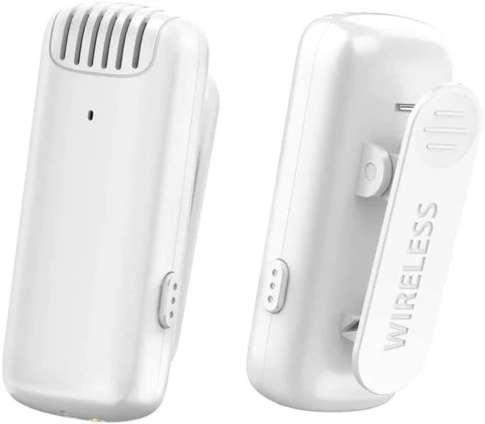 میکروفون یقه ای بی سیم یولانزی ULANZI J12 برای آیفون آیپد | میکروفون 2 در 1 با قابلیت اتصال آسان | دارای جعبه شارژ | 7 ساعت عمر باتری | مناسب برای ضبط ویدیو، مصاحبه، یوتیوبرها، ولاگینگ | برد انتقال 20 متر (سفید) میکروفون یقه ای بی سیم یولانزی ULANZI J12 برای آیفون آیپد | میکروفون 2 در 1 با قابلیت اتصال آسان | دارای جعبه شارژ | 7 ساعت عمر باتری | مناسب برای ضبط ویدیو، مصاحبه، یوتیوبرها، ولاگینگ | برد انتقال 20 متر (سفید)