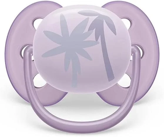 پستانک الترا سافت فیلیپس اونت 0-6 ماه دخترانه X2