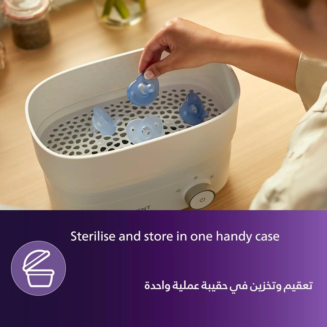 فیلیپس اونت پستانک ارتودنسی 0-6 ماه مدل SOOTHIE بسته 2 عددی فیلیپس اونت پستانک ارتودنسی 0-6 ماه مدل SOOTHIE بسته 2 عددی