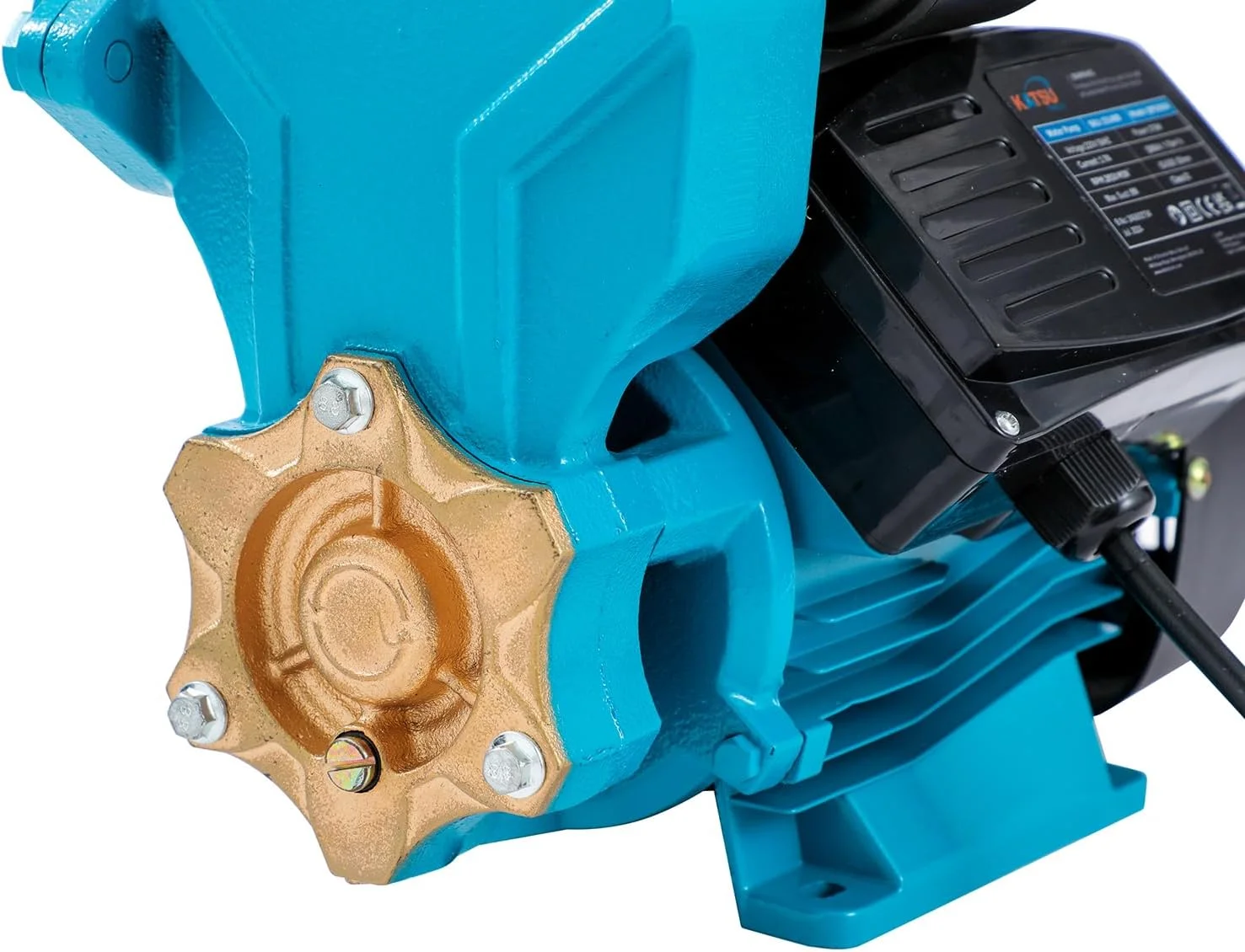 پمپ تقویت فشار آب کاتسو تولز، کنترل نیمه اتوماتیک فشار، خود مکش، 370 وات، مناسب برای مصارف خانگی، باغ، شیرهای آب، مدل 151408 پمپ تقویت فشار آب کاتسو تولز، کنترل نیمه اتوماتیک فشار، خود مکش، 370 وات، مناسب برای مصارف خانگی، باغ، شیرهای آب، مدل 151408