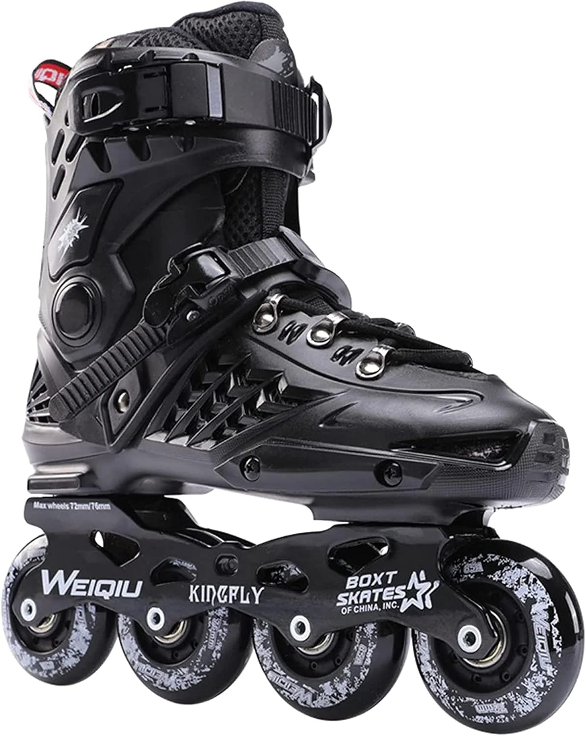 اسکیت های غلتکی حرفه ای HIHELO برای زنان و مردان بزرگسال، کفش های اسکیت تهاجمی تک ردیفه برای فضای باز و داخل سالن، چکمه های غلتکی مبتدی برای تناسب اندام ورزشی