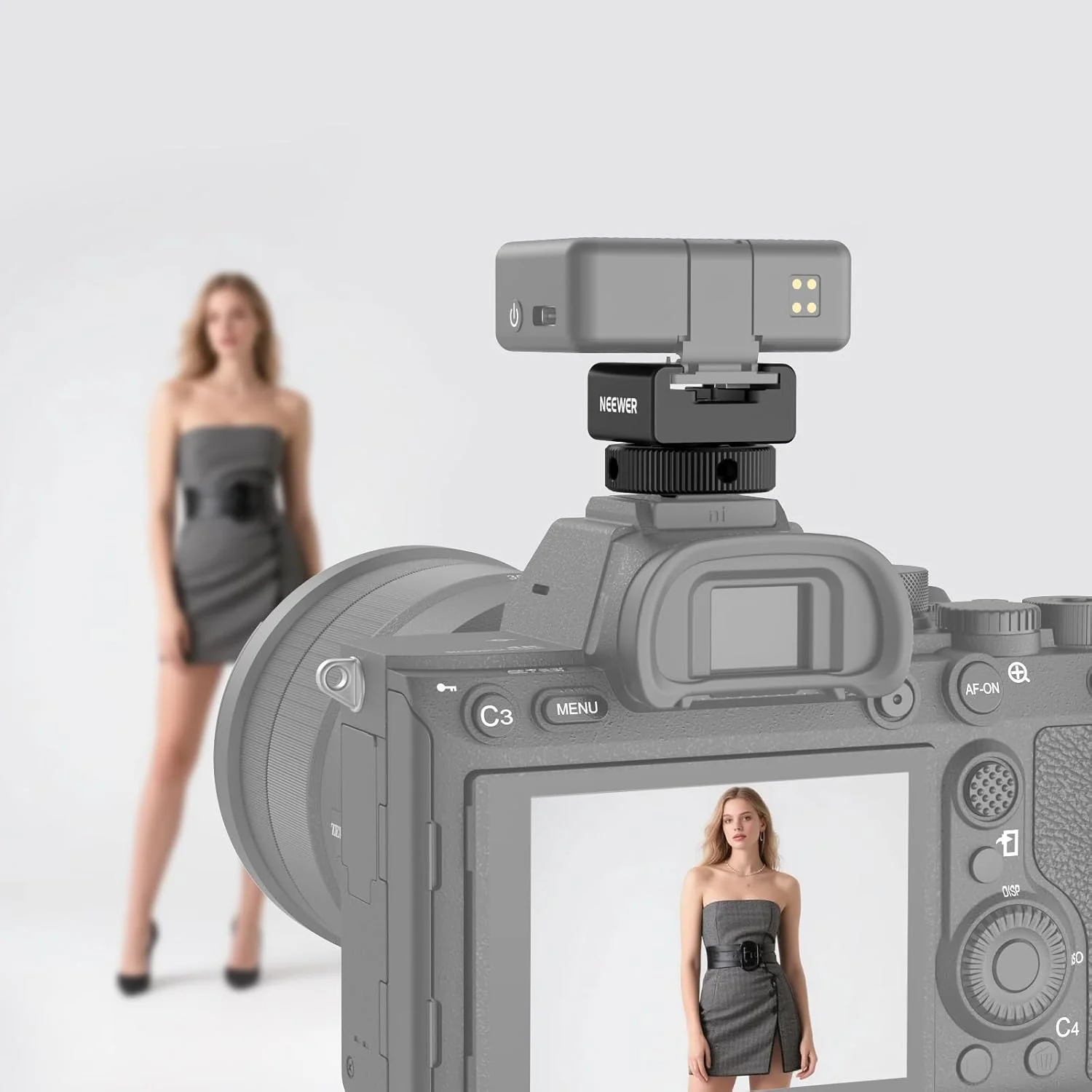 آداپتور مانت کفشک سرد NEEWER سازگار با DJI Mic 2 Rode Wireless GO II Hollyland Saramonic میکروفون مینی بی سیم NEEWER، طراحی تماس افست ضد تداخل برای فلاش اسپیدلایت، UA079 آداپتور مانت کفشک سرد NEEWER سازگار با DJI Mic 2 Rode Wireless GO II Hollyland Saramonic میکروفون مینی بی سیم NEEWER، طراحی تماس افست ضد تداخل برای فلاش اسپیدلایت، UA079