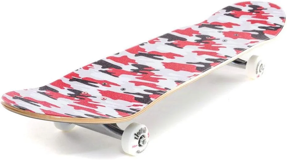 نوار گریپ اسکیت برد Venom Skateboards Pro با دوام بالا 9" x 33" - لوازم جانبی اسکیت برد - طرح استتار قرمز/خاکستری نوار گریپ اسکیت برد Venom Skateboards Pro با دوام بالا 9" x 33" - لوازم جانبی اسکیت برد - طرح استتار قرمز/خاکستری