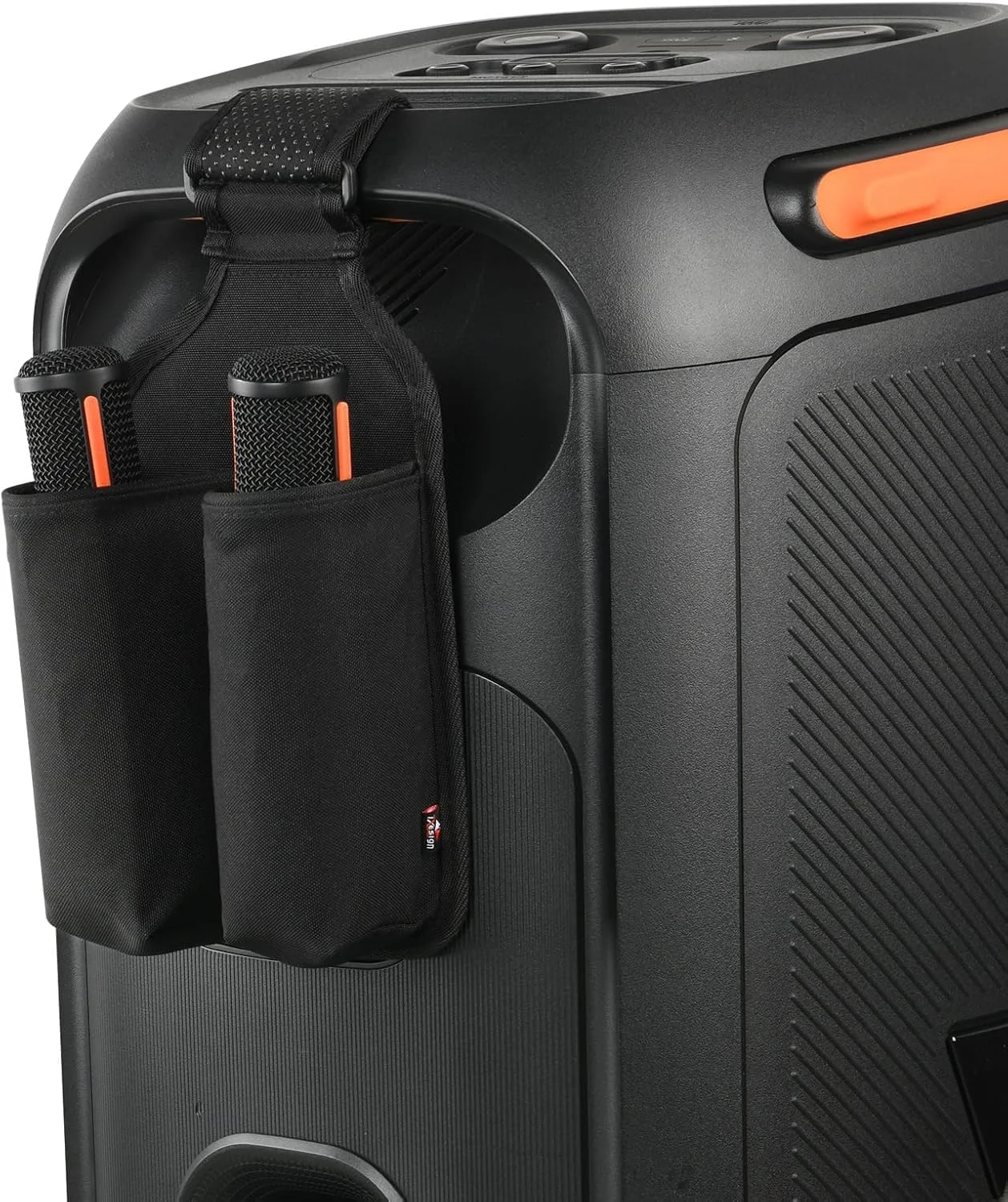 نگهدارنده میکروفون برای میکروفون های بی سیم JBL PartyBox، آویز میکروفون قابل تنظیم سازگار با JBL PartyBox Stage 320 و پایه های میکروفون بی سیم استاندارد نگهدارنده میکروفون برای میکروفون های بی سیم JBL PartyBox، آویز میکروفون قابل تنظیم سازگار با JBL PartyBox Stage 320 و پایه های میکروفون بی سیم استاندارد