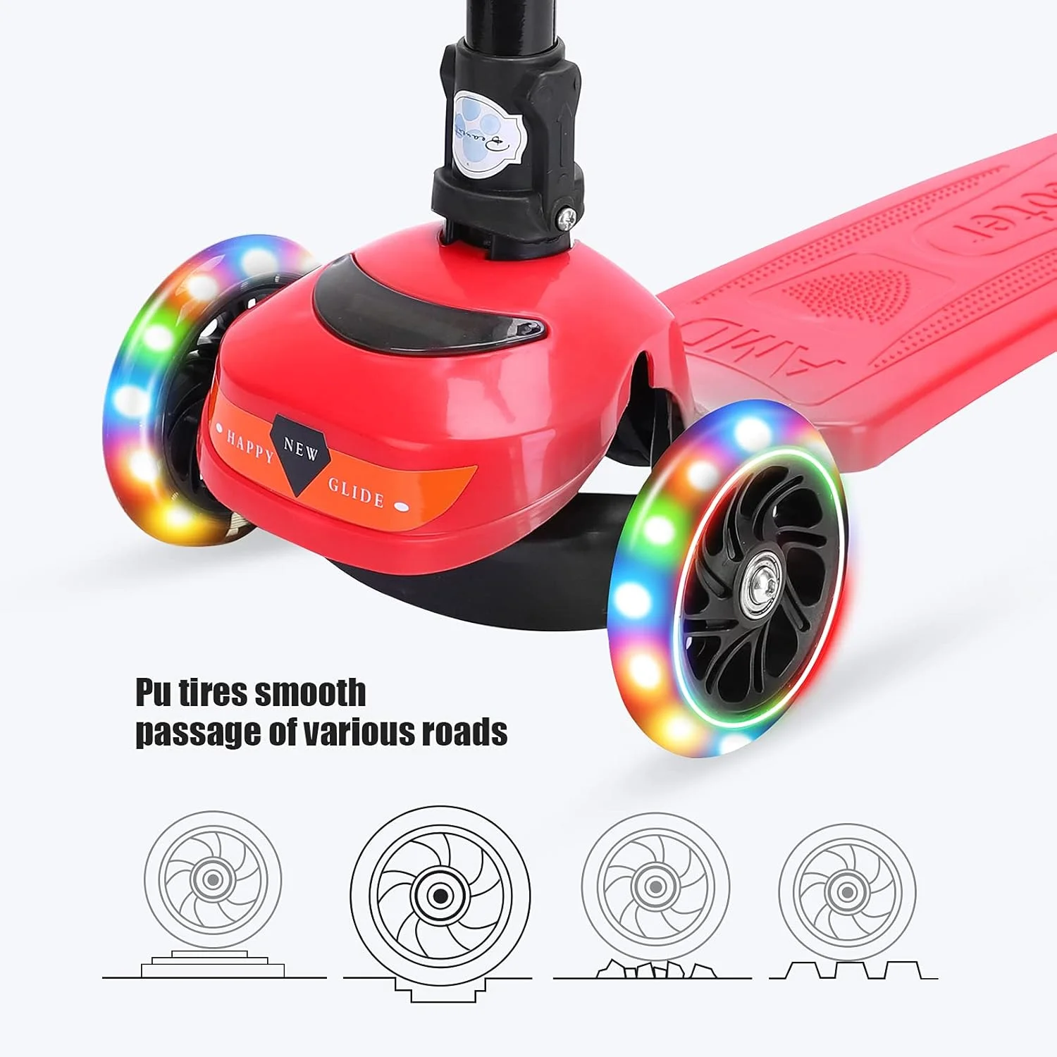 اسکوتر 3 چرخ کودک Beauenty، اسکوتر چرخ های چراغ دار برای کودکان، 4 ارتفاع قابل تنظیم اسباب بازی کودکان برای پسران و دختران 3-13 ساله، تاشو آسان برای حمل در فضای باز اسکوتر 3 چرخ کودک Beauenty، اسکوتر چرخ های چراغ دار برای کودکان، 4 ارتفاع قابل تنظیم اسباب بازی کودکان برای پسران و دختران 3-13 ساله، تاشو آسان برای حمل در فضای باز