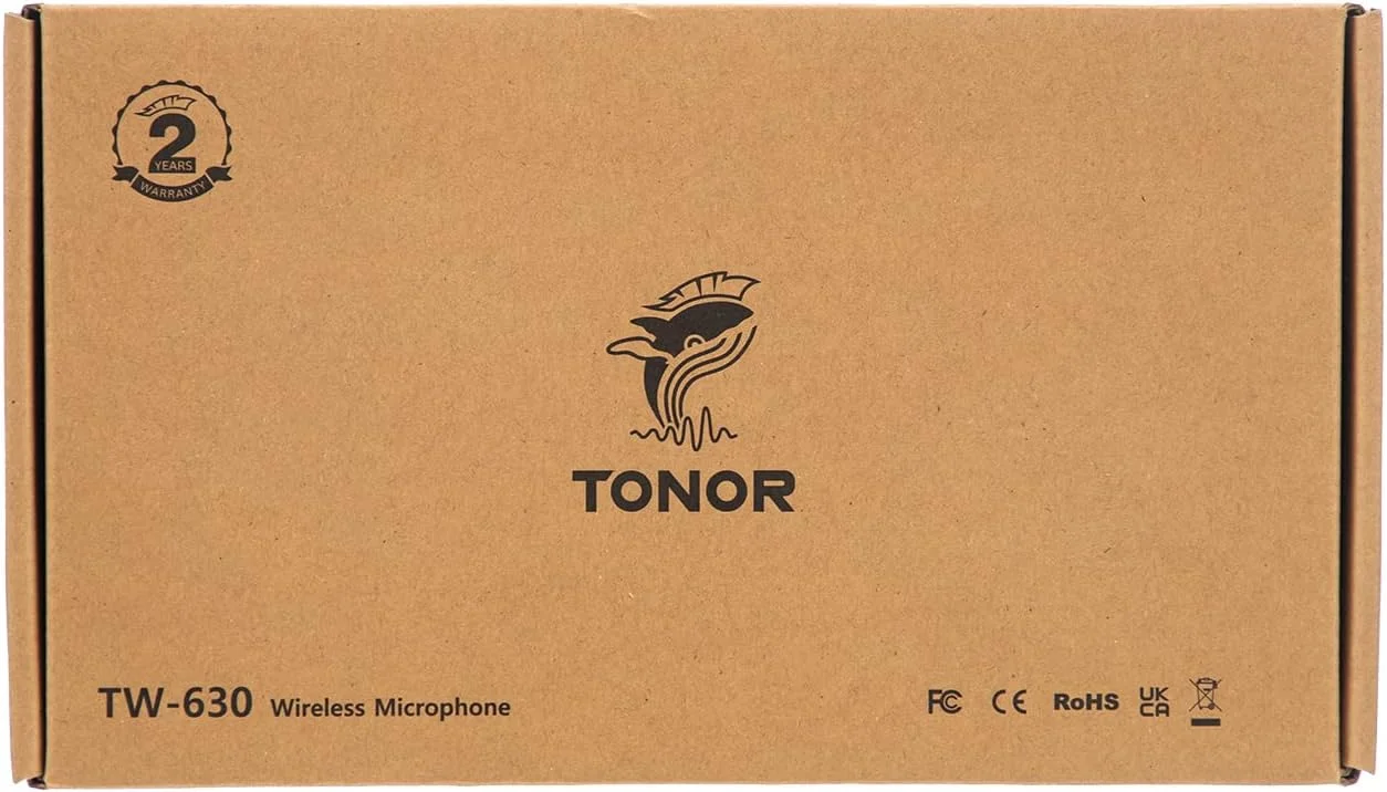 میکروفون بی سیم TONOR TW630، سیستم میکروفون دینامیکی فلزی دوگانه UHF با گیرنده قابل شارژ، برای آواز کارائوکه، عروسی، دی جی، مهمانی، سخنرانی، کلیسا، استفاده در کلاس، 200 فوت، نقره ای میکروفون بی سیم TONOR TW630، سیستم میکروفون دینامیکی فلزی دوگانه UHF با گیرنده قابل شارژ، برای آواز کارائوکه، عروسی، دی جی، مهمانی، سخنرانی، کلیسا، استفاده در کلاس، 200 فوت، نقره ای