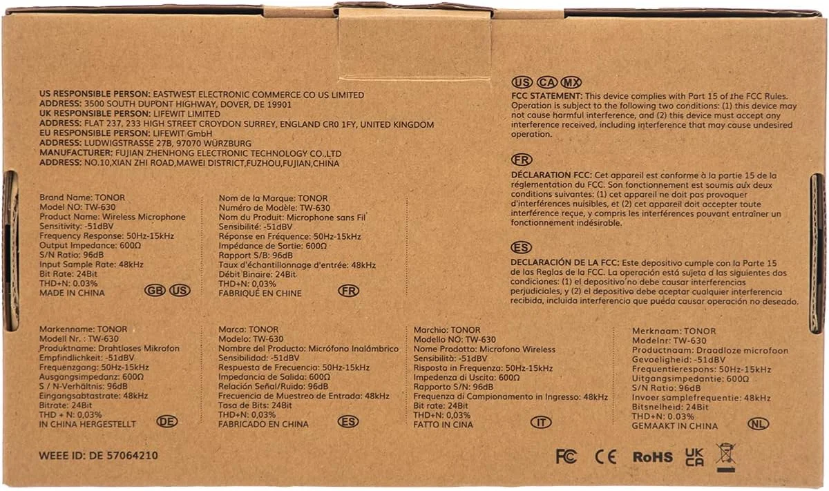 میکروفون بی سیم TONOR TW630، سیستم میکروفون دینامیکی فلزی دوگانه UHF با گیرنده قابل شارژ، برای آواز کارائوکه، عروسی، دی جی، مهمانی، سخنرانی، کلیسا، استفاده در کلاس، 200 فوت، نقره ای میکروفون بی سیم TONOR TW630، سیستم میکروفون دینامیکی فلزی دوگانه UHF با گیرنده قابل شارژ، برای آواز کارائوکه، عروسی، دی جی، مهمانی، سخنرانی، کلیسا، استفاده در کلاس، 200 فوت، نقره ای