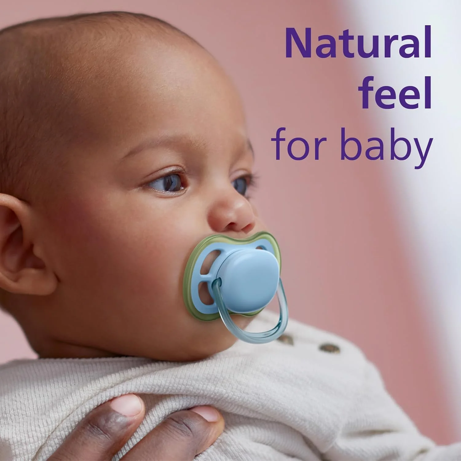 پستانک الترا ایر اونت فیلیپس - 4 عدد پستانک سبک و قابل تنفس برای نوزادان 0 تا 6 ماهه، فاقد BPA با جعبه حمل استریل کننده، SCF085/48