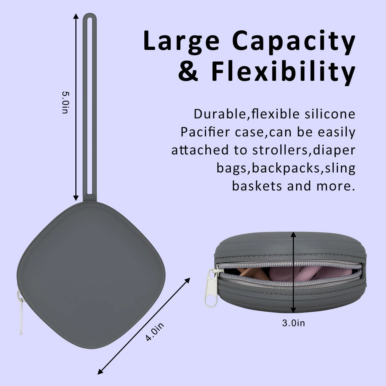 بسته 2 عددی جا پستانکی سیلیکونی BIGTHREE، کیف قابل حمل برای پستانک، مناسب برای کیف لوازم کودک و کالسکه، کیف سیلیکونی مسافرتی برای پستانک کودک، لوازم جانبی پستانک برای پسران و دختران (سبز + آبی) بسته 2 عددی جا پستانکی سیلیکونی BIGTHREE، کیف قابل حمل برای پستانک، مناسب برای کیف لوازم کودک و کالسکه، کیف سیلیکونی مسافرتی برای پستانک کودک، لوازم جانبی پستانک برای پسران و دختران (سبز + آبی)