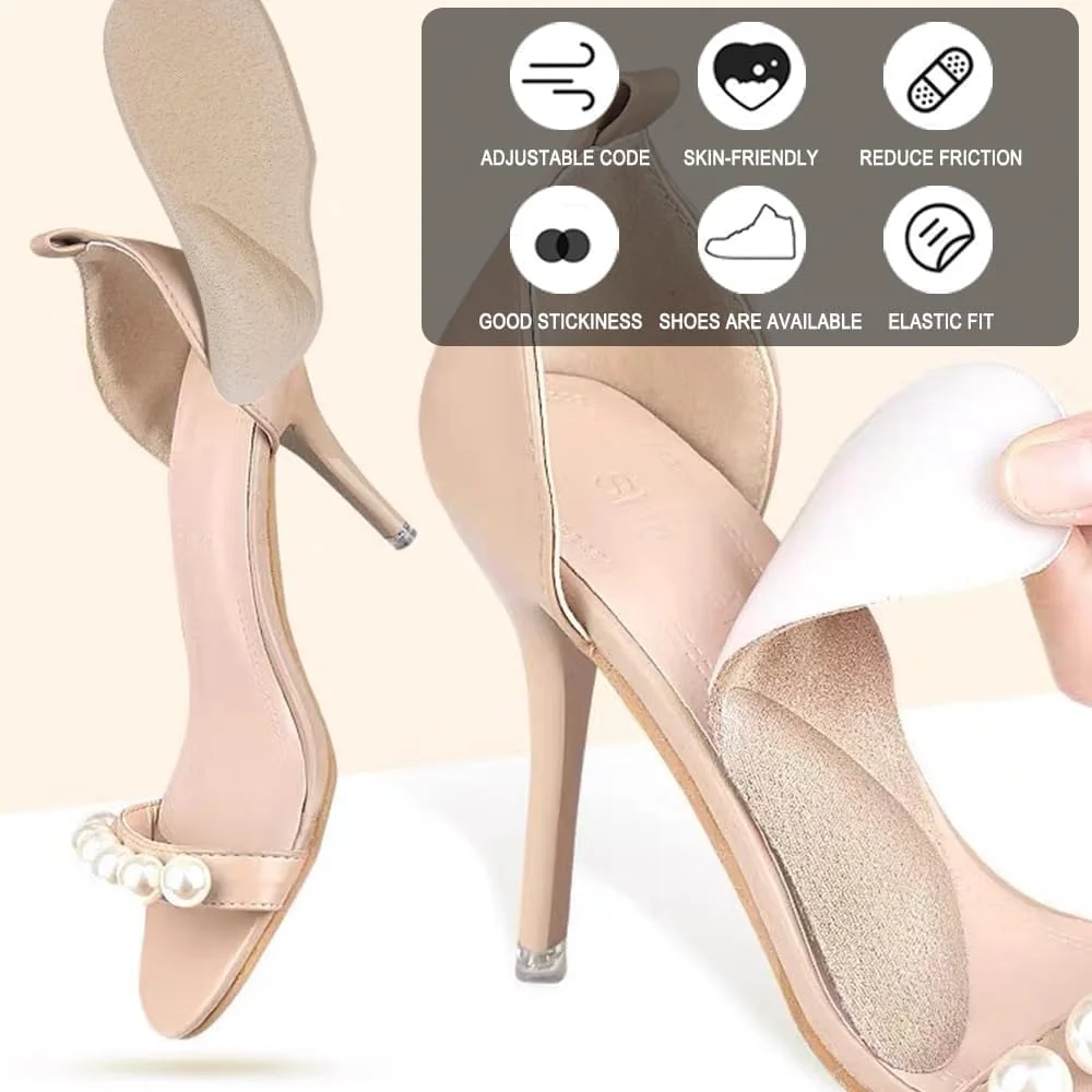 FDEETY 2 جفت کفی طبی، کفی های ژله ای با پشتیبانی از قوس پا، کفی های پلانتار برای فاشیای کف پا، کفی های صاف، کفش های ارتوپدی زنانه (L)