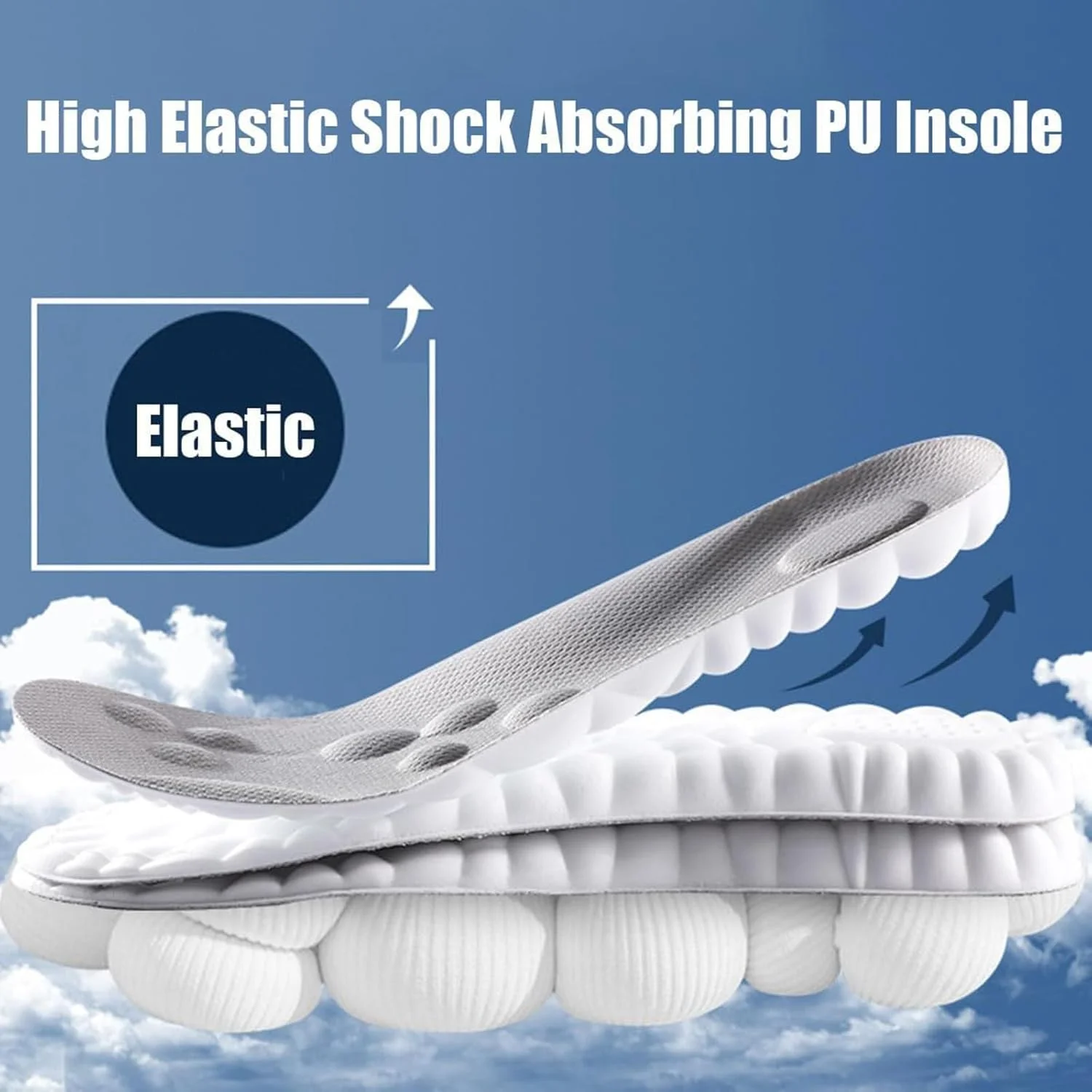 کفی طبی فوت استر، کفی کفش فوم نرم و تنفسی، کفی های ماساژ ارتوپدی فوت استریپس با پشتیبانی از قوس (A+ 4 جفت، 37-38) کفی طبی فوت استر، کفی کفش فوم نرم و تنفسی، کفی های ماساژ ارتوپدی فوت استریپس با پشتیبانی از قوس (A+ 4 جفت، 37-38)