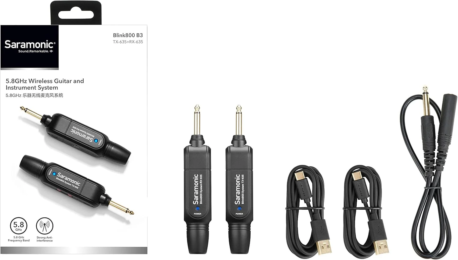 میکروفون بی سیم سارامونیک مدل BLINK 800 B3