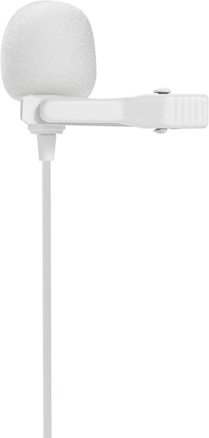 گیره میکروفون یقه ای جایگزین سفید سارامونیک برای میکروفون های یقه ای سری Blink 500 Snow White و اکثر میکروفون های یقه ای 7 میلی متری سارامونیک (سیمی و بی سیم) (SR-MC1-W) گیره میکروفون یقه ای جایگزین سفید سارامونیک برای میکروفون های یقه ای سری Blink 500 Snow White و اکثر میکروفون های یقه ای 7 میلی متری سارامونیک (سیمی و بی سیم) (SR-MC1-W)