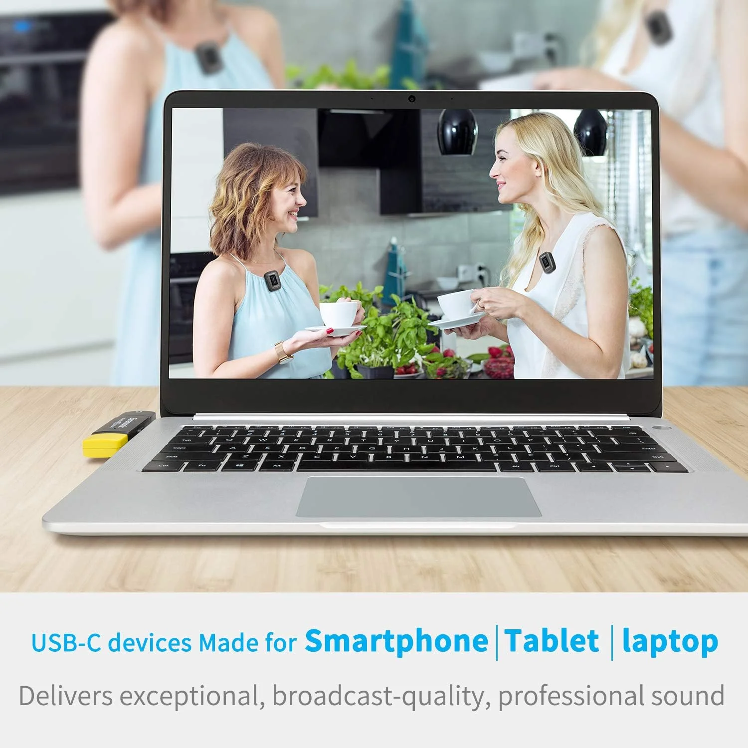 سیستم میکروفون یقه ای بی سیم USB-C سارامونیک برای پخش زنده، Blink500 Pro B6 میکروفون دوگانه برای گوشی های هوشمند سامسونگ گلکسی هواوی گوگل پیکسل برای ویدیوهای یوتیوب فیسبوک ولاگ سیستم میکروفون یقه ای بی سیم USB-C سارامونیک برای پخش زنده، Blink500 Pro B6 میکروفون دوگانه برای گوشی های هوشمند سامسونگ گلکسی هواوی گوگل پیکسل برای ویدیوهای یوتیوب فیسبوک ولاگ