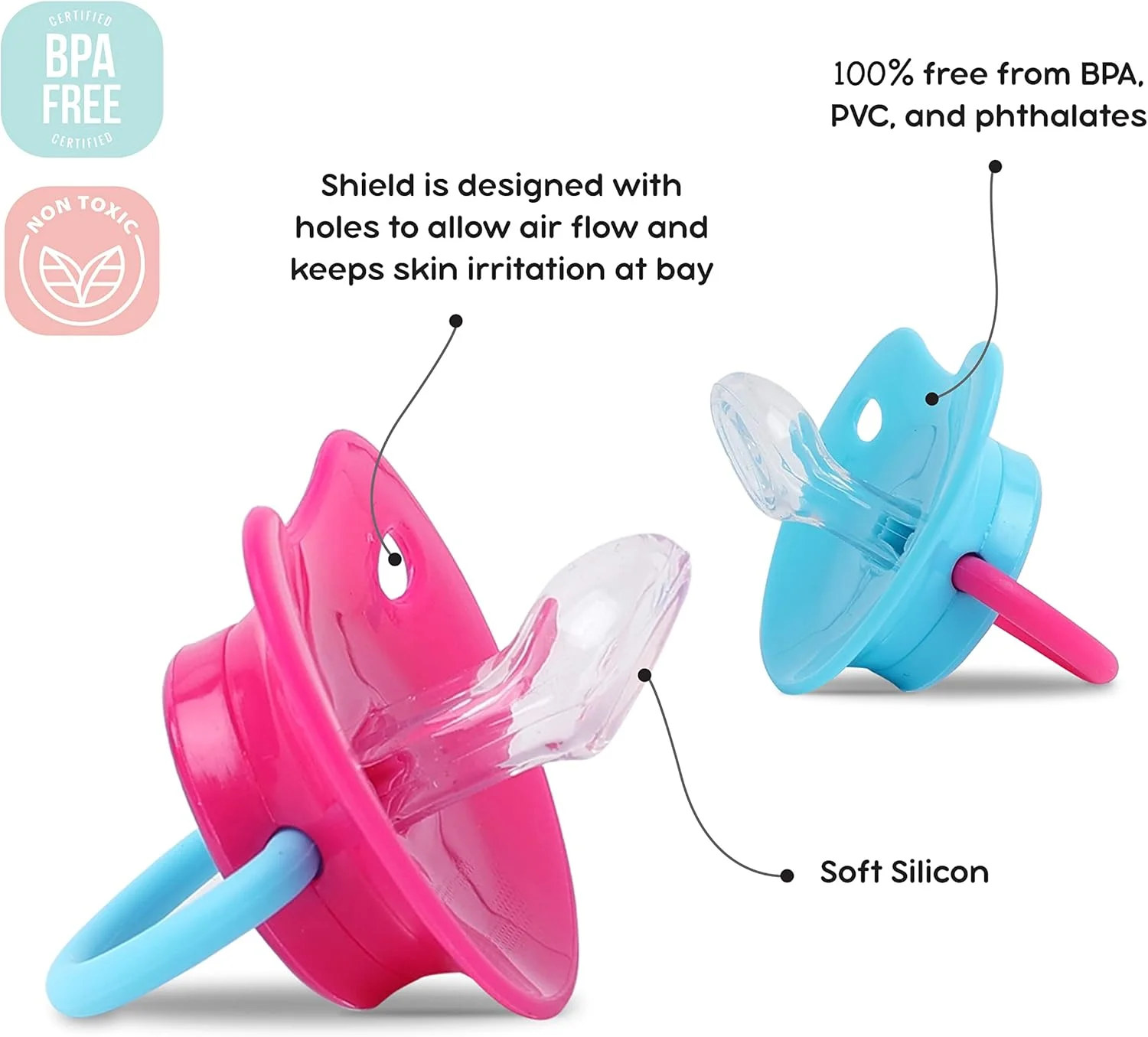 پستانک کودک دیزنی، مدل سرگرم کننده مینی موس، چند رنگ پستانک کودک دیزنی، مدل سرگرم کننده مینی موس، چند رنگ