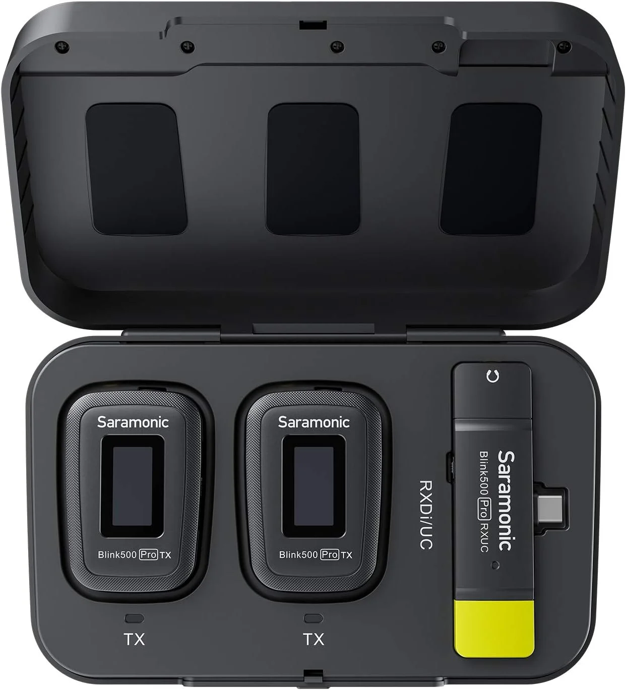 سیستم میکروفون یقه ای بی سیم USB-C سارامونیک برای پخش زنده، Blink500 Pro B6 میکروفون دوگانه برای گوشی های هوشمند سامسونگ گلکسی هواوی گوگل پیکسل برای ویدیوهای یوتیوب فیسبوک ولاگ سیستم میکروفون یقه ای بی سیم USB-C سارامونیک برای پخش زنده، Blink500 Pro B6 میکروفون دوگانه برای گوشی های هوشمند سامسونگ گلکسی هواوی گوگل پیکسل برای ویدیوهای یوتیوب فیسبوک ولاگ