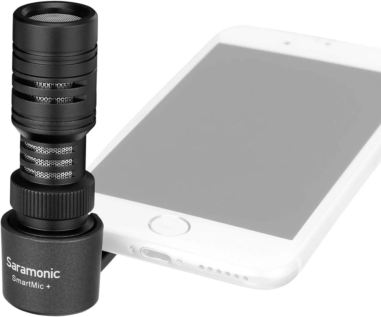 میکروفون سبک وزن گوشی هوشمند سارامونیک SmartMic+ با خروجی 3.5 میلی‌متری