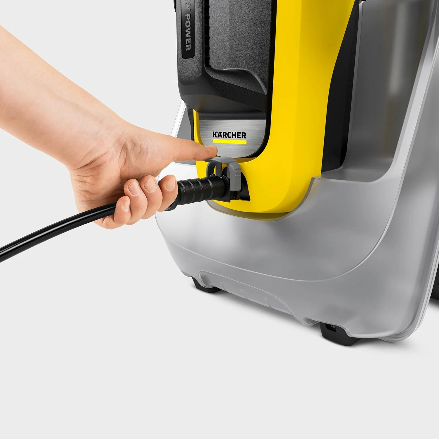 کارواش سیار پرمیوم Karcher OC 6-18 – دستگاه تمیز کننده قابل حمل بی سیم با مخزن آب یکپارچه برای دوچرخه، کمپینگ و باغ