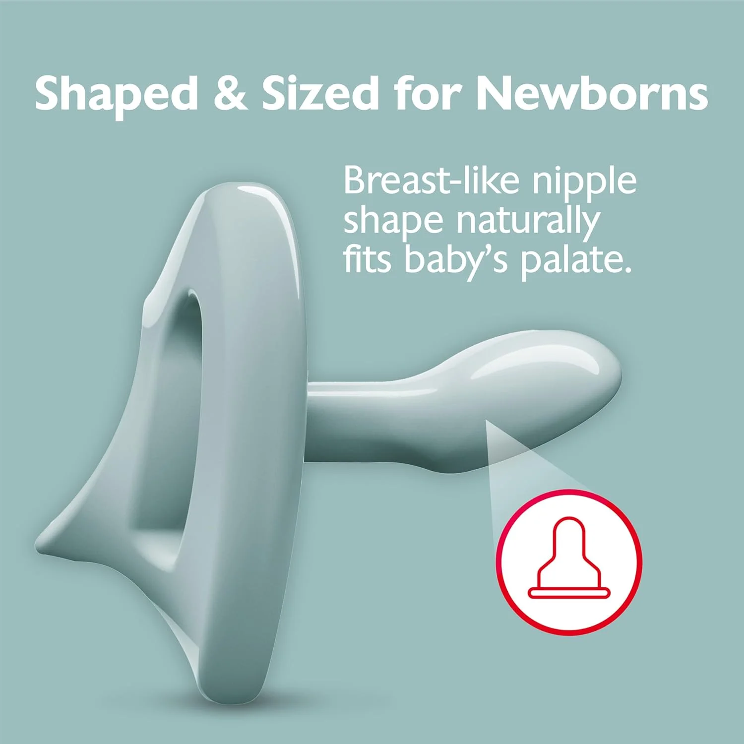 پستانک ارتودنسی 100% سیلیکونی راحت NUK، 0-6 ماه، فشن صورتی، مجموعه Timeless، 5 عدد