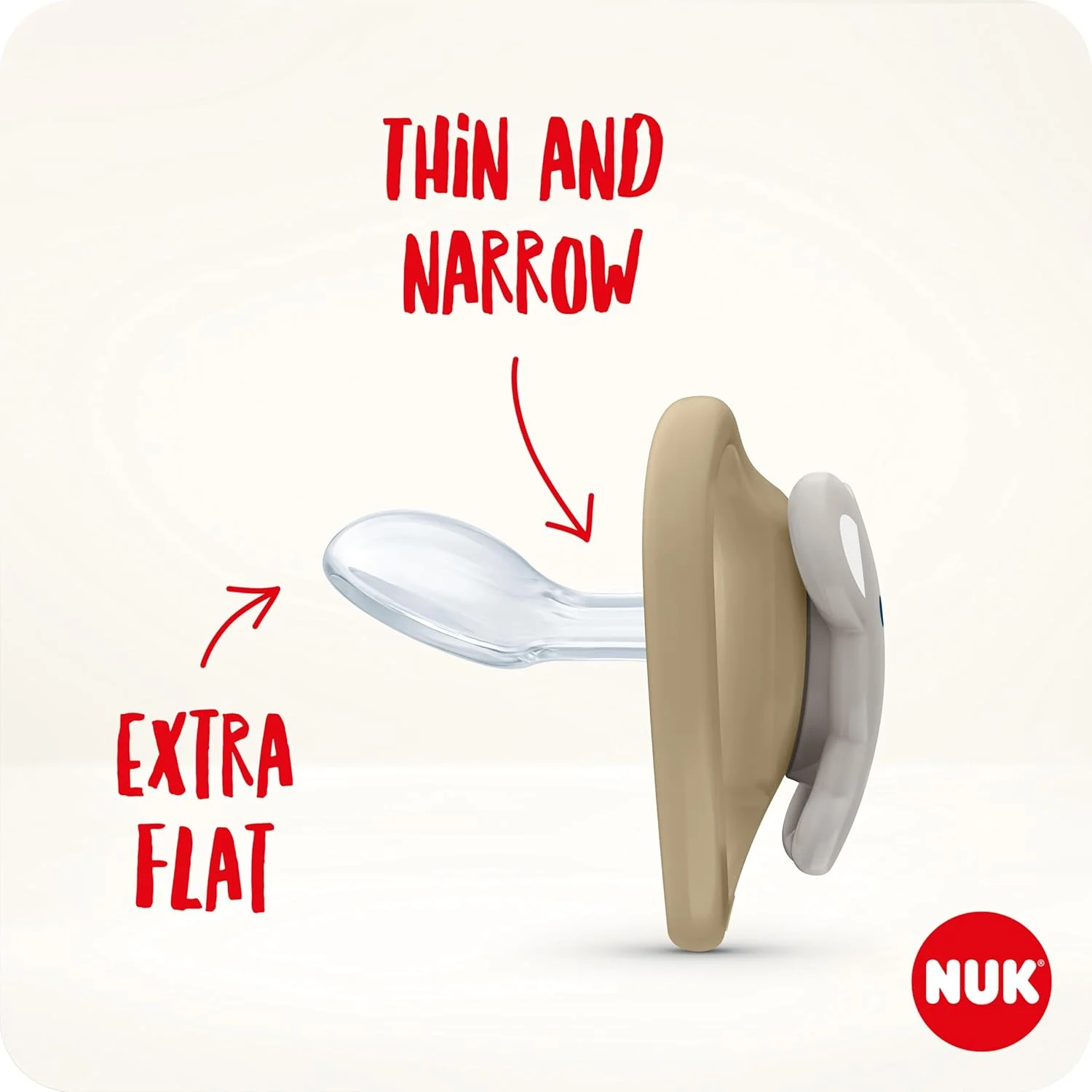 پستانک ارتودنسی کودک NUK Space | 0-6 ماه | پستانک با تهویه اضافی برای پوست حساس | سیلیکون فاقد BPA | روباه | 2 عدد پستانک ارتودنسی کودک NUK Space | 0-6 ماه | پستانک با تهویه اضافی برای پوست حساس | سیلیکون فاقد BPA | روباه | 2 عدد