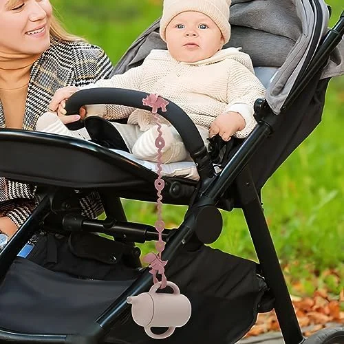 بند اسباب بازی و گیره پستانک سیلیکونی پاندا ایر، 8 عددی، بند پستانک سیلیکونی طرح دایناسور و گیره نگهدارنده پستانک با طراحی یک تکه برای نوزادان پسر و دختر بند اسباب بازی و گیره پستانک سیلیکونی پاندا ایر، 8 عددی، بند پستانک سیلیکونی طرح دایناسور و گیره نگهدارنده پستانک با طراحی یک تکه برای نوزادان پسر و دختر